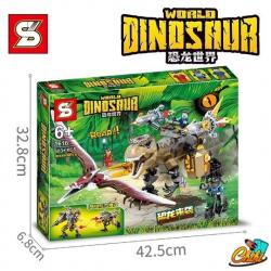 Конструктор SY 1616 Робот Ти-Рекс и птеранодон 