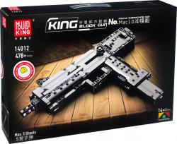 Конструктор Mould King 14012 пистолет-пулемёт Ingram MAC-10