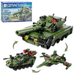 Конструктор Qman 42112 - Военная техника 3 в 1