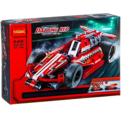 Конструктор Decool 3412 Гоночная машина Карт 