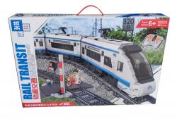 Конструктор ZHE GAO QL0310 Скоростной пассажирский поезд на радиоуправлении