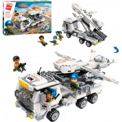 Конструктор Qman 3215 - Беспилотник и ракетная установка