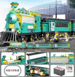 Конструктор Kazi 98225 - Поезд пассажирский