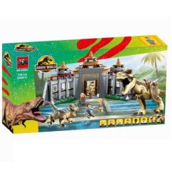 Конструктор Lari 68002 - Центр для посетителей: Ти-рекс против Раптора