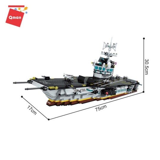 Конструктор Большой авианосец 1724 Qman