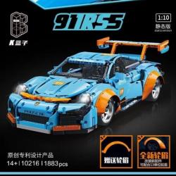 Конструктор Mould King 10216 - Porshe 911 RS5