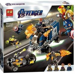 Конструктор Lari 11506 Марвел - Мстители Нападение на грузовик