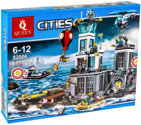 Конструктор Queen 82006 Остров-тюрьма