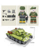 Конструктор Kazi 82043 Средний танк Т-34