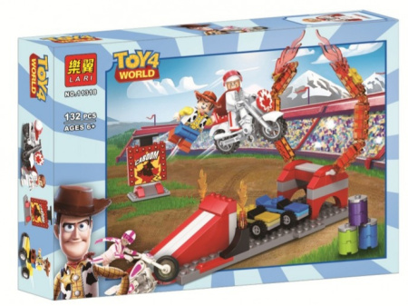 Конструктор Lari 11318 Toy 4 "Трюковое шоу Дюка Бубумса"