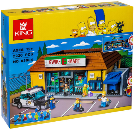 Конструктор King 83004 / 3016 Симпсоны — Магазин На скорую руку