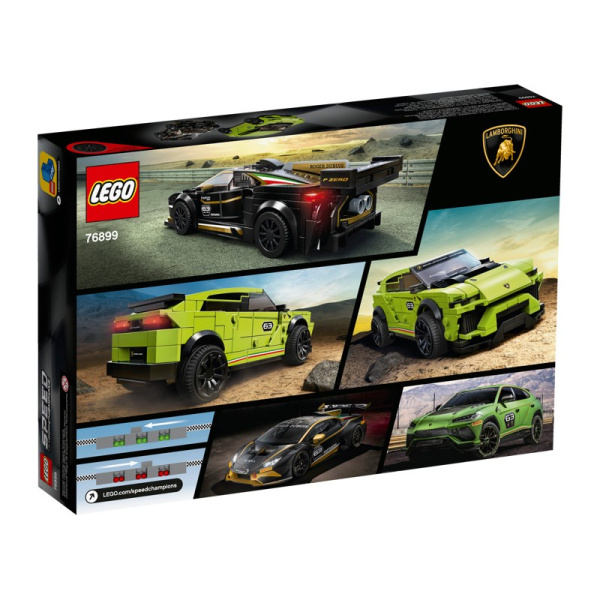 LEGO 76899 Lamborghini Urus ST-X & Lamborghini Huracán Super Trofeo EVO