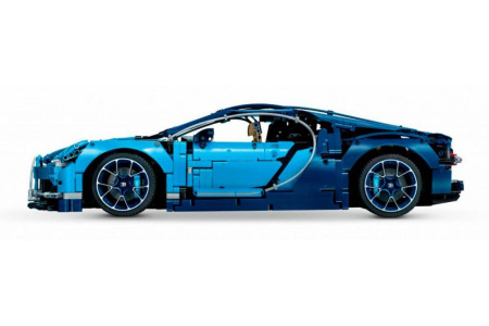 Конструктор Bugatti Chiron — Бугатти Шерон синий King 7802