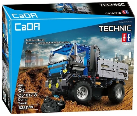 Конструктор CaDa C51017W - Самосвал на пульте управления