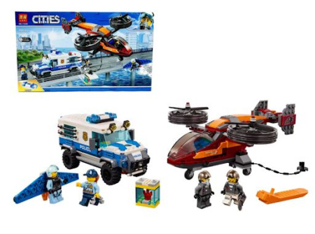 Конструктор Lari 11209 Воздушная полиция: кража бриллиантов