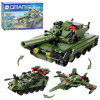 Конструктор Qman 42112 - Военная техника 3 в 1