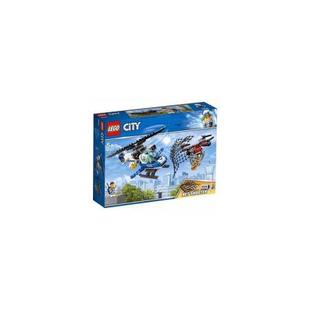 Конструктор Lego 60207 City Воздушная полиция Погоня дронов