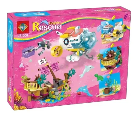 Конструктор Jack 71001 Спасение дельфинов