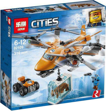Конструктор Lepin 02109 Арктическая экспедиция. Арктический вертолет