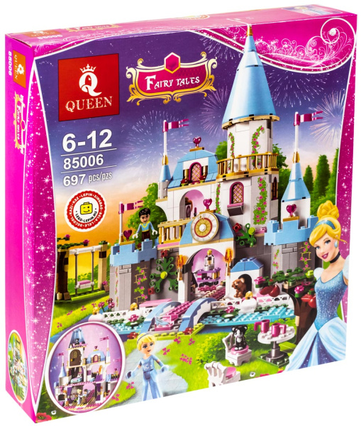 Конструктор Queen 85006 Золушка на балу в Королевском Замке