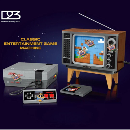 Конструктор King 83300 - Игровая приставка Nintendo Entertainment System