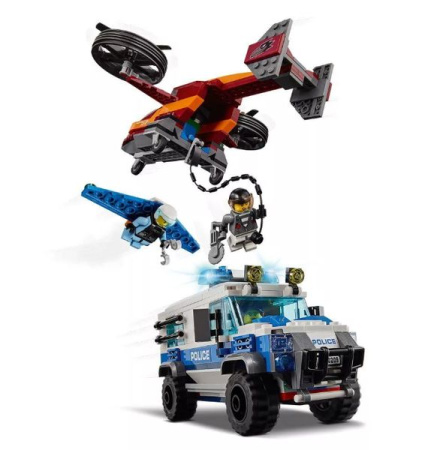 Конструктор Lari 11209 Воздушная полиция: кража бриллиантов
