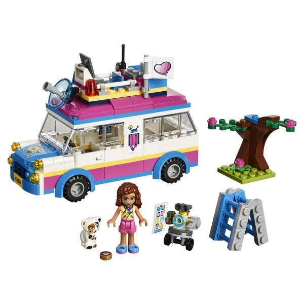 Конструктор Lepin 01057 Передвижная научная лаборатория Оливии