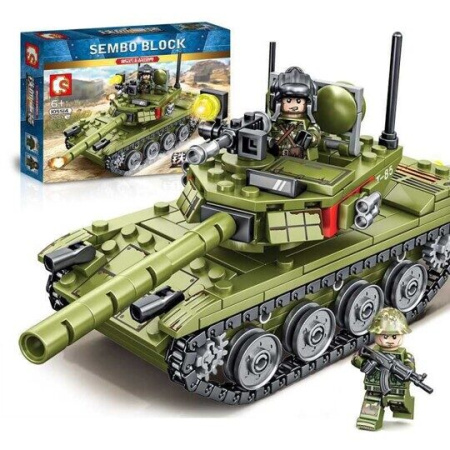 Конструктор Sembo 105514 - Основной боевой танк Type 85