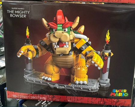 Конструктор Могучий Боузер King 27417 Супер Марио