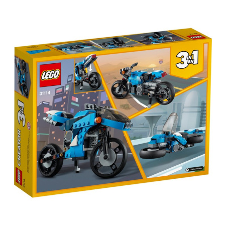 Конструктор Lego 31114 Creator Супербайк