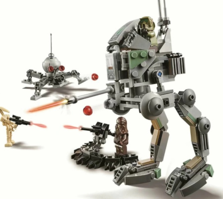 Конструктор Lari 11427 Шагоход-разведчик клонов