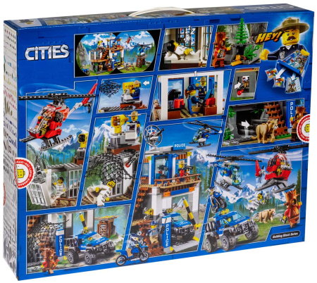 Конструктор Bela 10865 Полицейский участок в горах