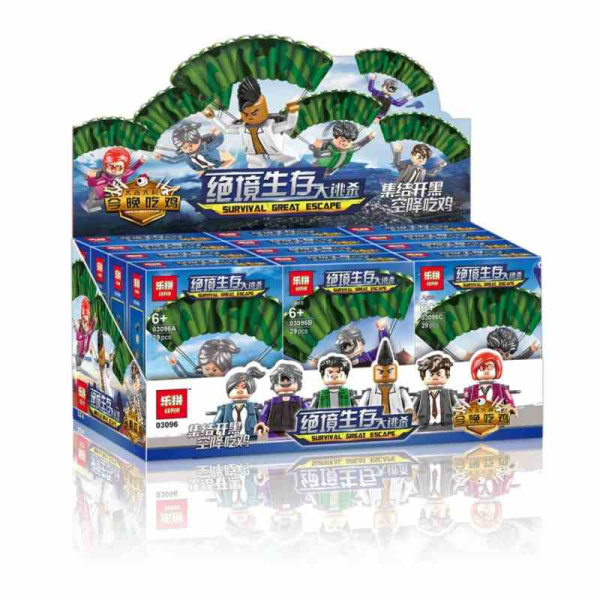 Конструктор Lepin 03096, Набор из 6 минифигурок