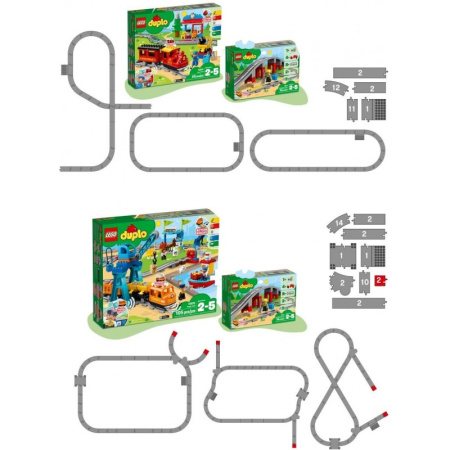 Конструктор Lego 10882 Duplo Рельсы