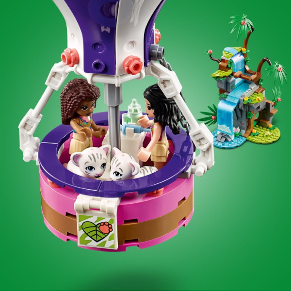 Конструктор Lego 41423 Friends Джунгли: спасение тигра на воздушном шаре